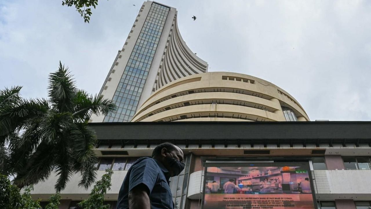 File photo of the Bombay Stock Exchange (BSE) in Mumbai. Credit: PTI Photo