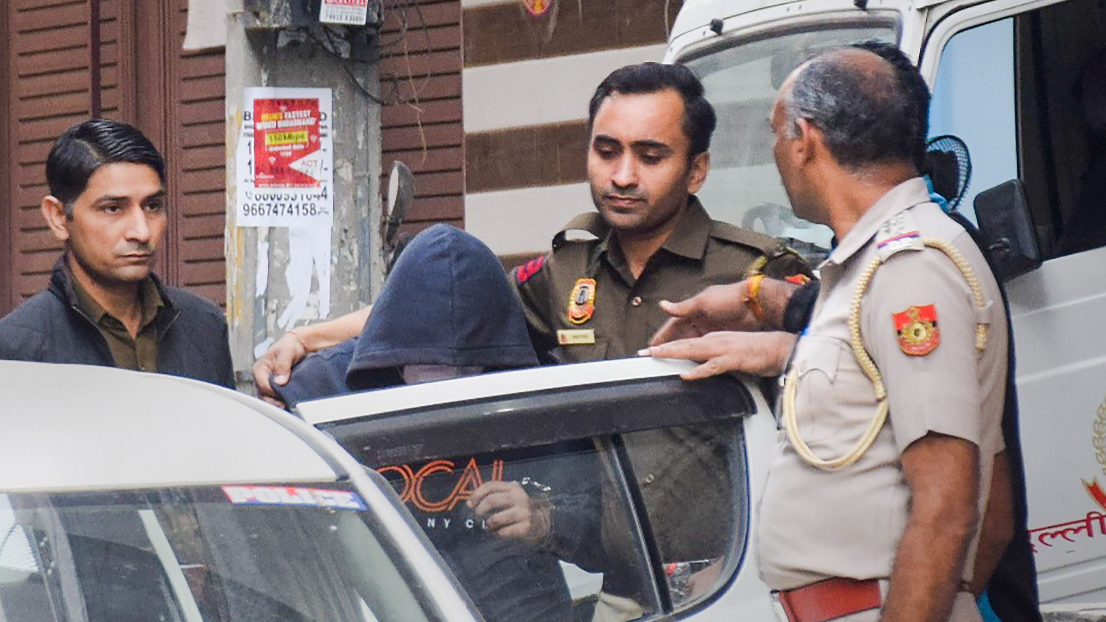 Poonawala allegedly strangled his Walkar, 27, and sawed her body into 35 pieces, which he kept in a 300-litre fridge for almost three weeks at his Mehrauli residence in South Delhi. Credit: PTI Photo