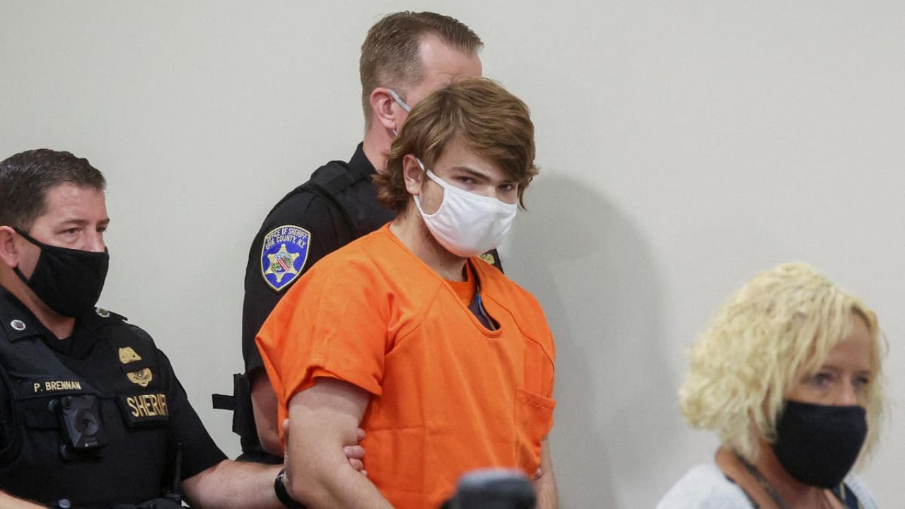 Buffalo shooting suspect, Payton Gendron, appears in court accused of killing 10 people in a live-streamed supermarket shooting in a Black neighborhood of Buffalo. Credit: Reuters file photo