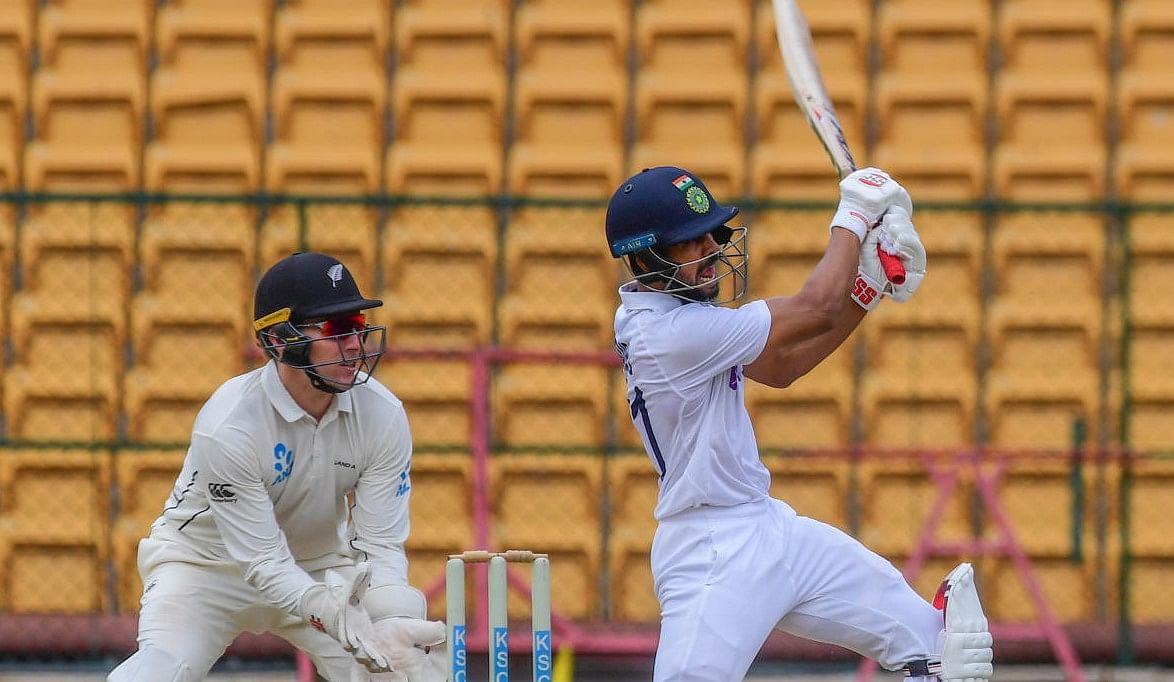 [Representational Image] Ruturaj D Gaikwad Team India ‘A’ cricket player in action at India ‘A’ Vs New Zealand ‘A’ first class cricket match at Bengaluru. DH Photo/ S K Dinesh