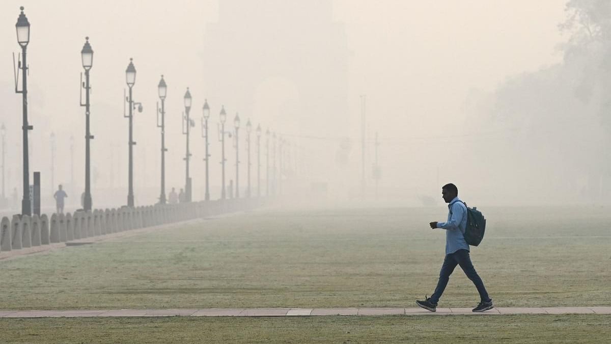 The prolonged exposure to poor category air quality may lead to respiratory illness, doctors say. Credit: AFP Photo