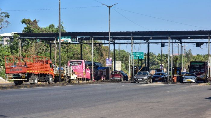 The Surathkal toll gate. Credit: DH File Photo