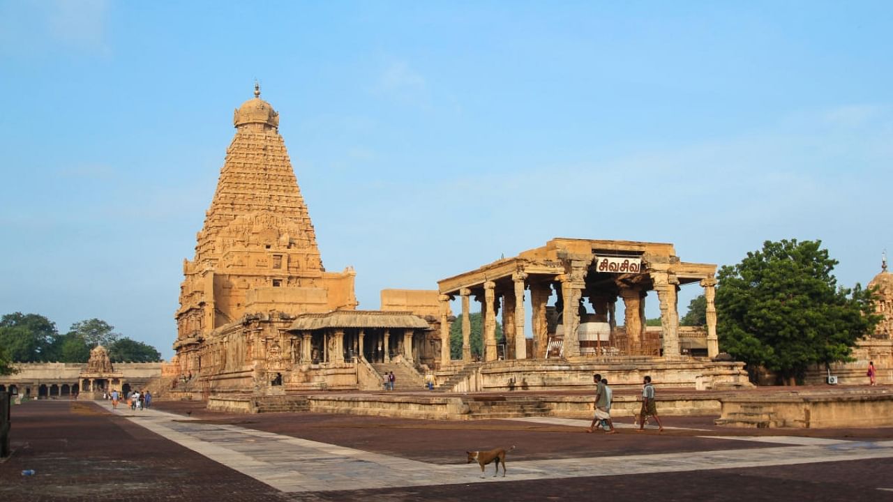 Brihadeeswarar Temple in Thanjavur. Credit: Getty Images