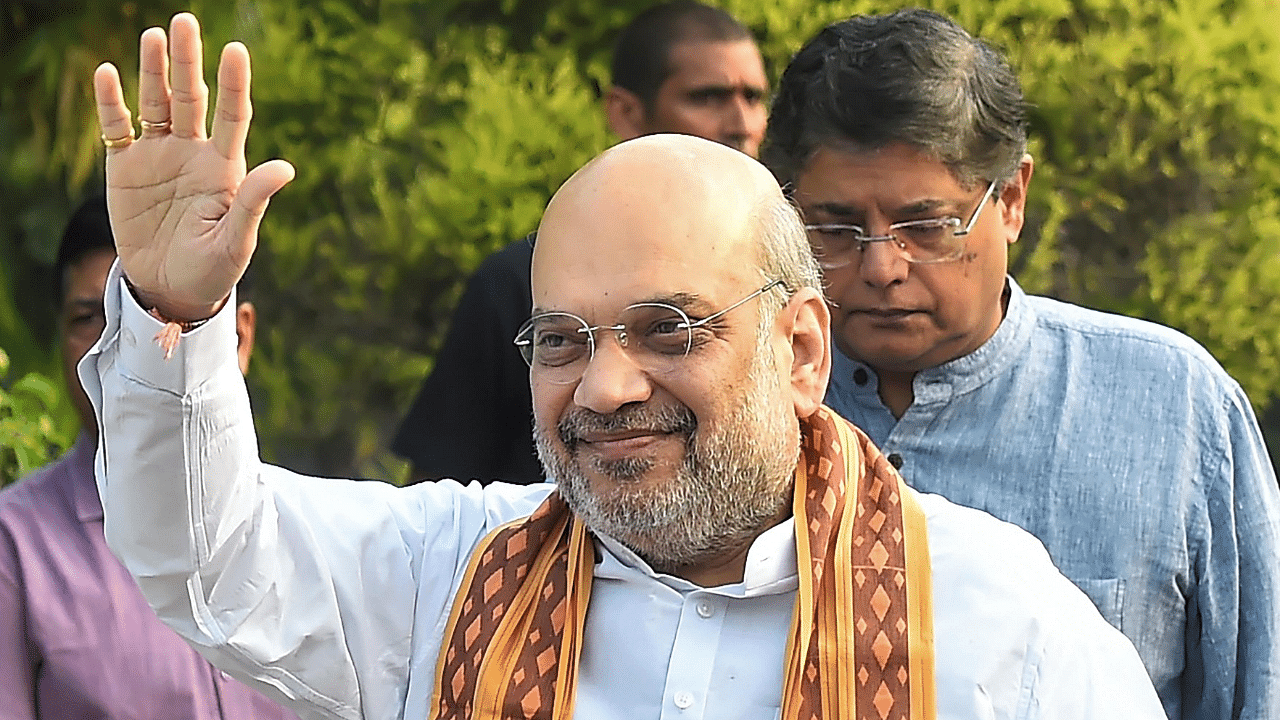 Senior BJP leader and Union Home Minister Amit Shah . Credit: PTI Photo