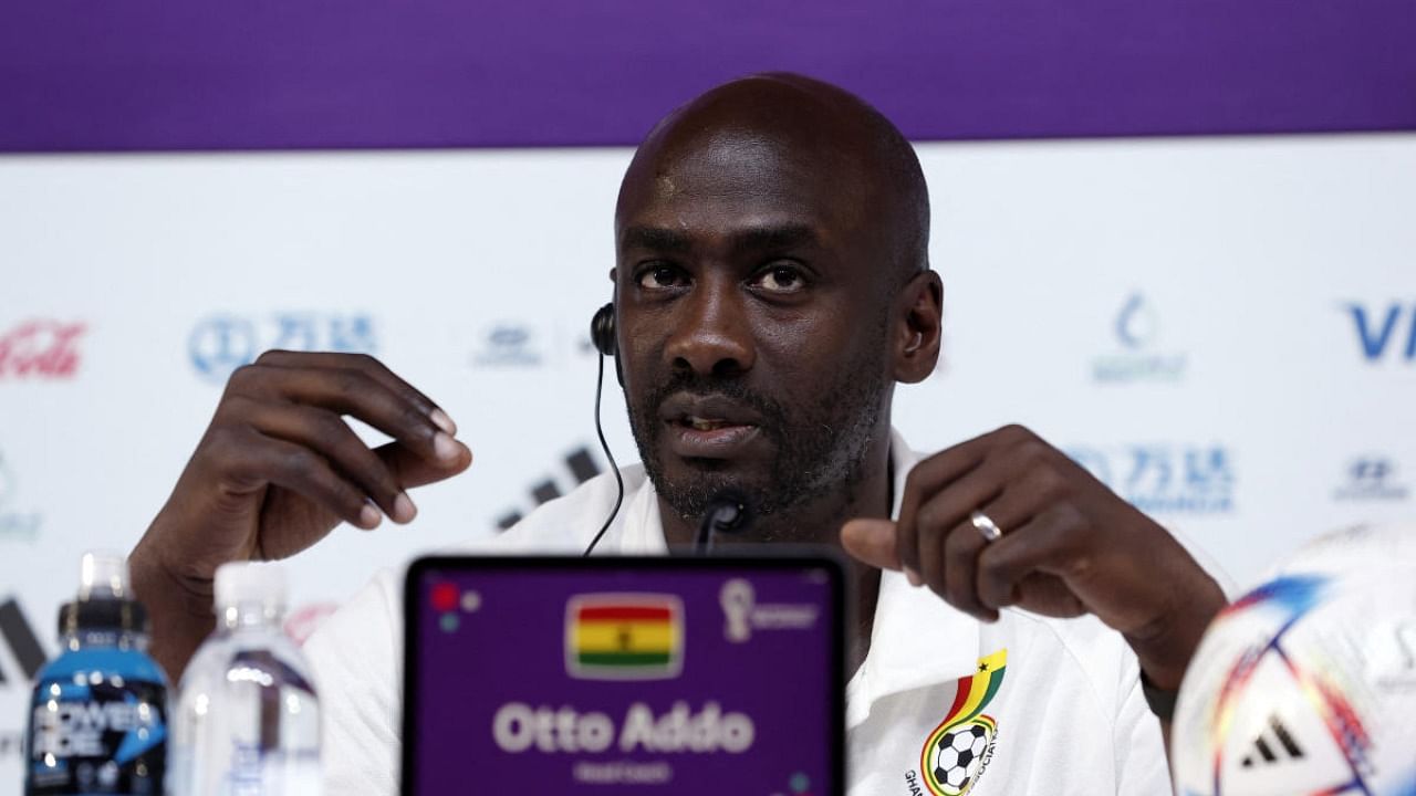 Ghana coach Otto Addo. Credit: Reuters photo