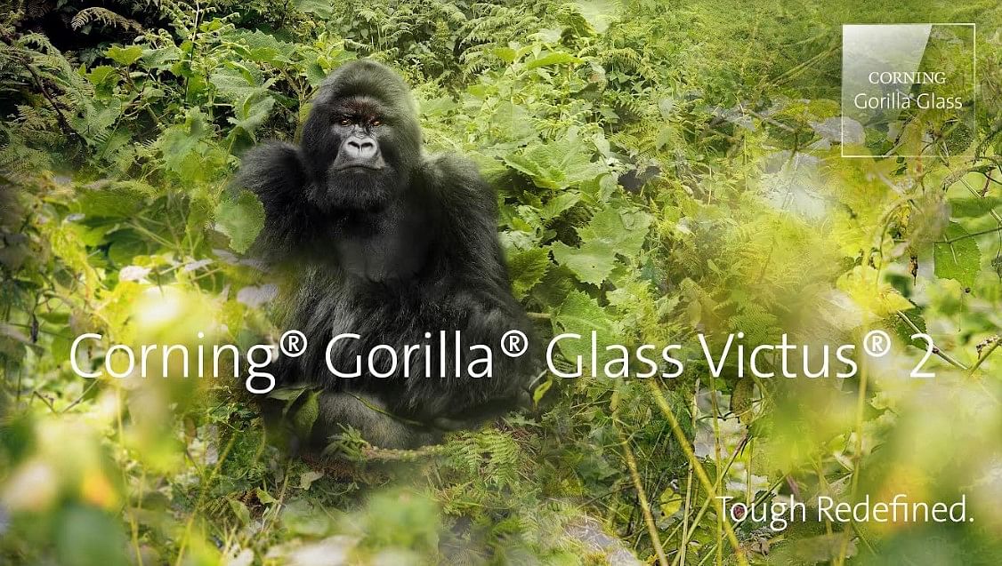Corning unveiled the new Gorilla Glass Victus 2 for smartphones. Credit: Corning