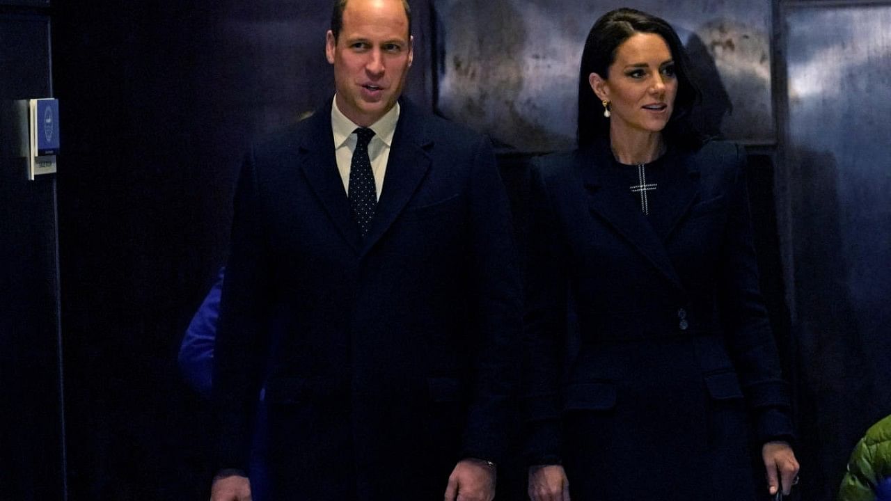 Britain’s Prince William and Catherine, Princess of Wales. Credit: Reuters Photo