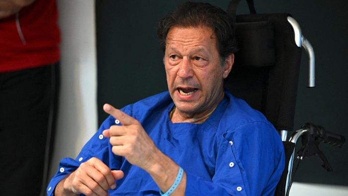Pakistan's former PM Imran Khan. Credit: AFP Photo