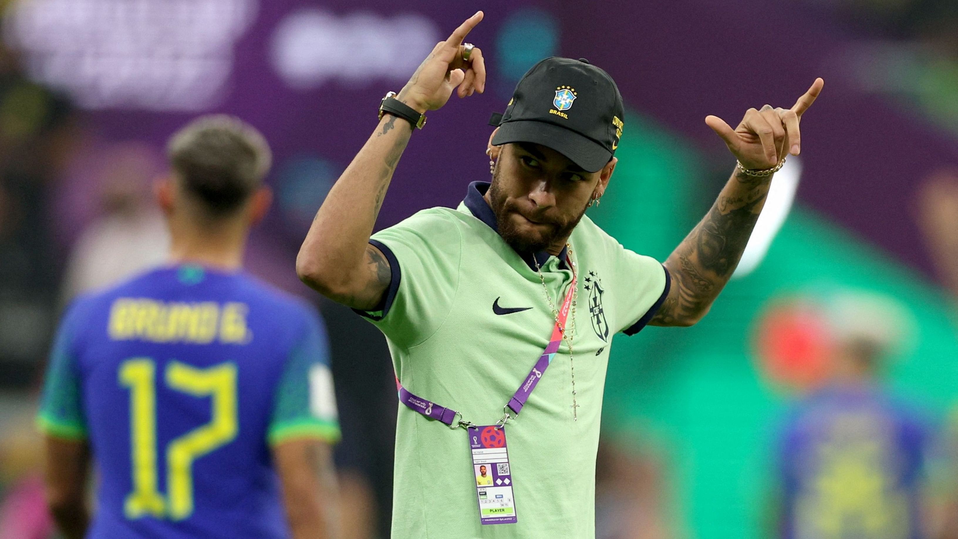 'Regarding Neymar and Alex Sandro, we think we have time on our hands and there is a possibility', Brazil's team doctor said. Credit: AFP Photo