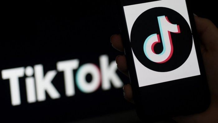 TikTok logo. Credit: AFP Photo