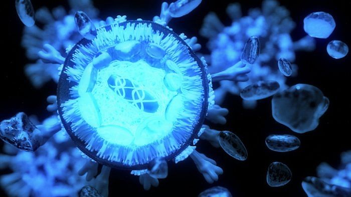 Coronavirus mutations, which occur as the virus tries to find away around the body’s defenses, have been identified in instances of major surges of infection. Credit: iStock Images