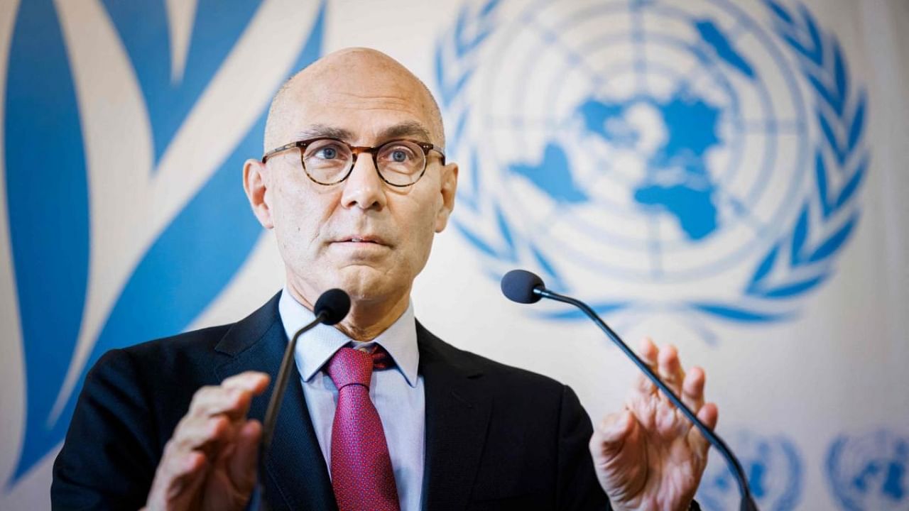 UN High Commissioner for Human Rights Volker Turk. Credit: AFP Photo