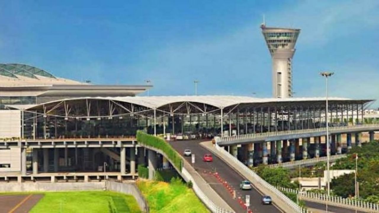Hyderabad's Rajiv Gandhi International Airport. Credit: DH File Photo
