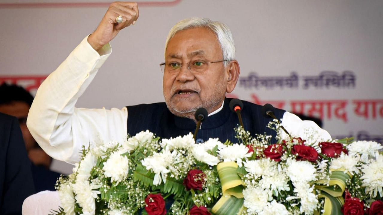 Bihar Chief Minister Nitish Kumar. Credit: PTI Photo