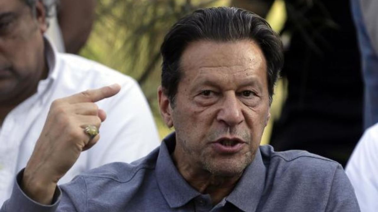 Former Pakistan PM Imran Khan. Credit: AP/PTI Photo