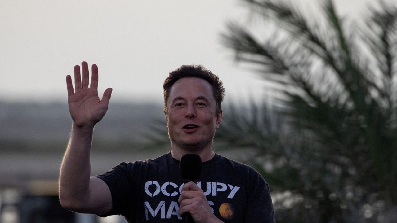 SpaceX Chief Elon Musk. Credit: Reuters File Photo