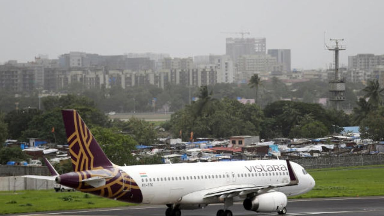 Vistara passenger aircraft. Credit: Reuters Photo