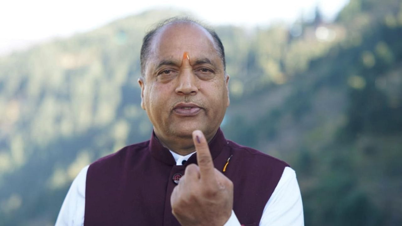 Himachal CM Jairam Thakur. Credit: PTI Photo