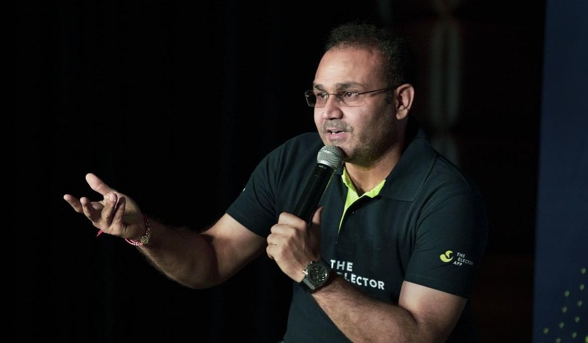 Former Indian cricketer Virender Sehwag PTI