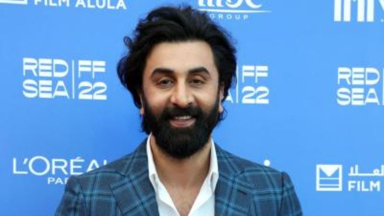 Ranbir Kapoor poses for a picture before an in conversation session on the 7th day of the Red Sea International Film Festival. Credit: AFP Photo