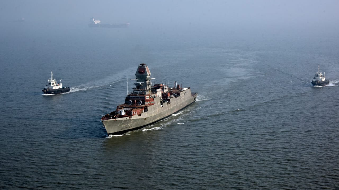 It may be mentioned that on December 19, 2021, the ship sailed for her maiden sortie. Credit: MDL/WNC Mumbai
