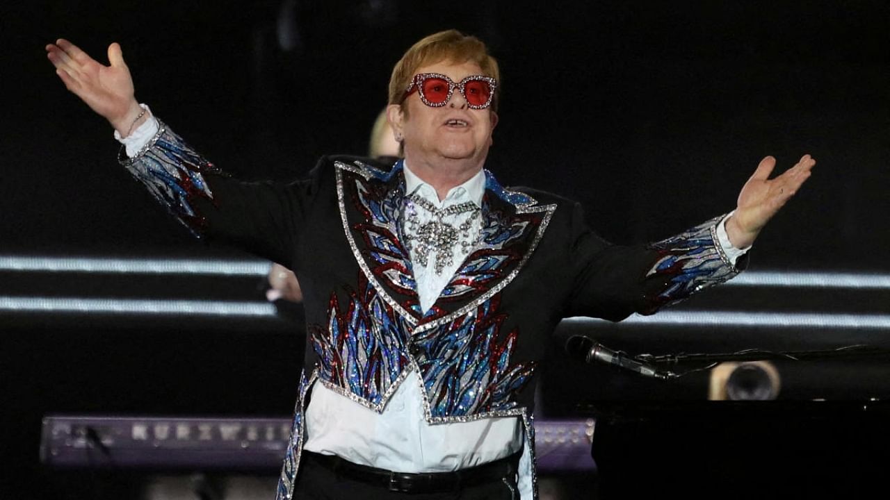 Singer Elton John. Credit: Reuters File Photo