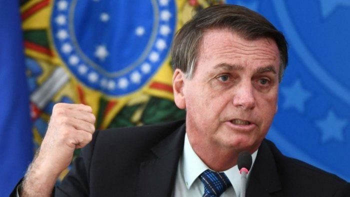 Brazilian President Jair Bolsonaro. Credit: AFP File Photo