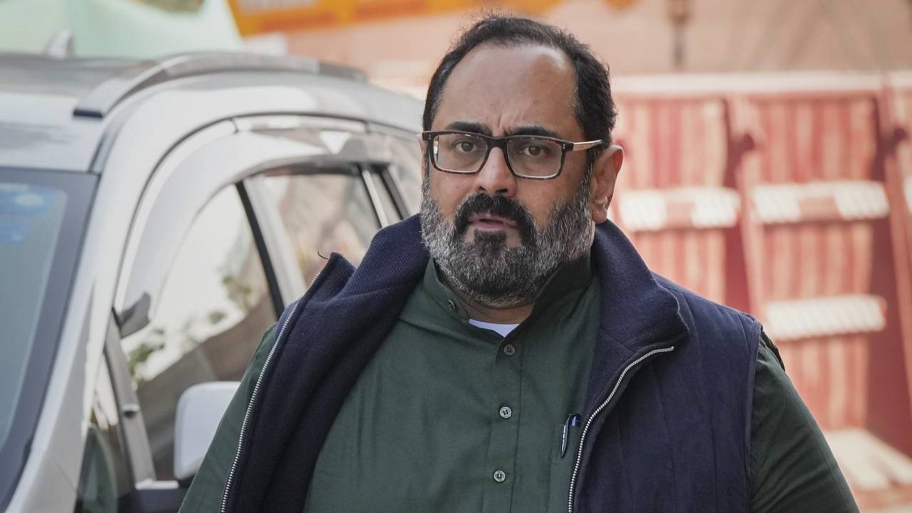 Rajeev Chandrasekhar. Credit: PTI Photo