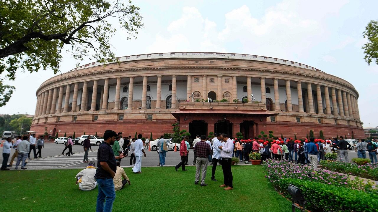 The Indian Parliament. Credit: AFP File Photo