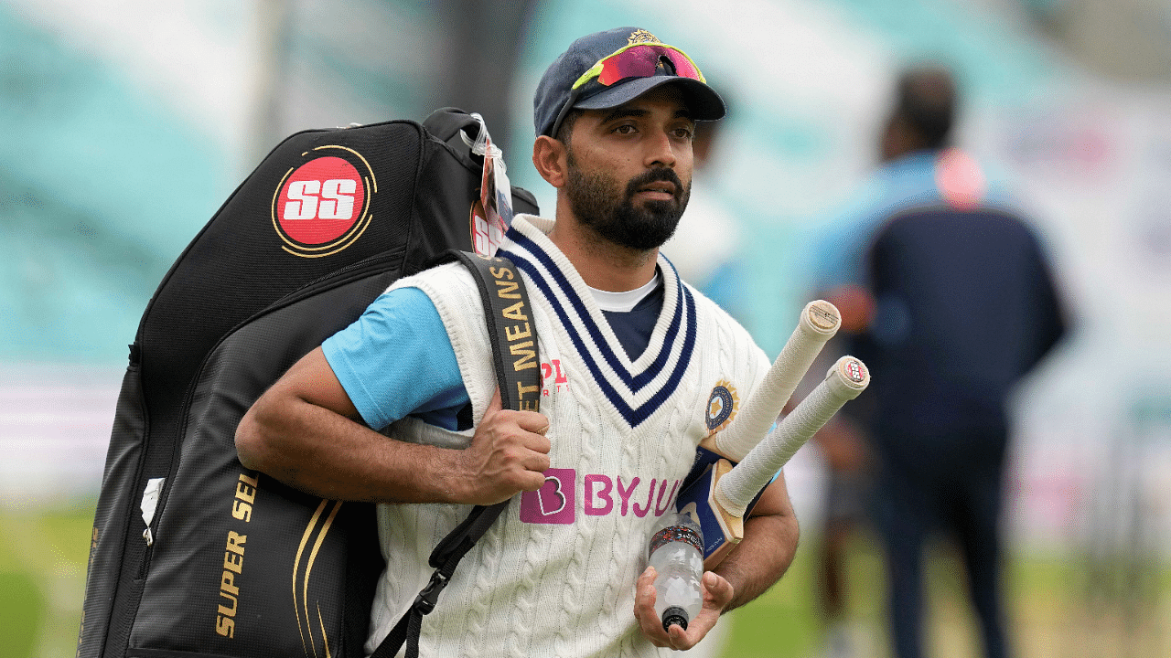 Ajinkya Rahane. Credit: AP Photo