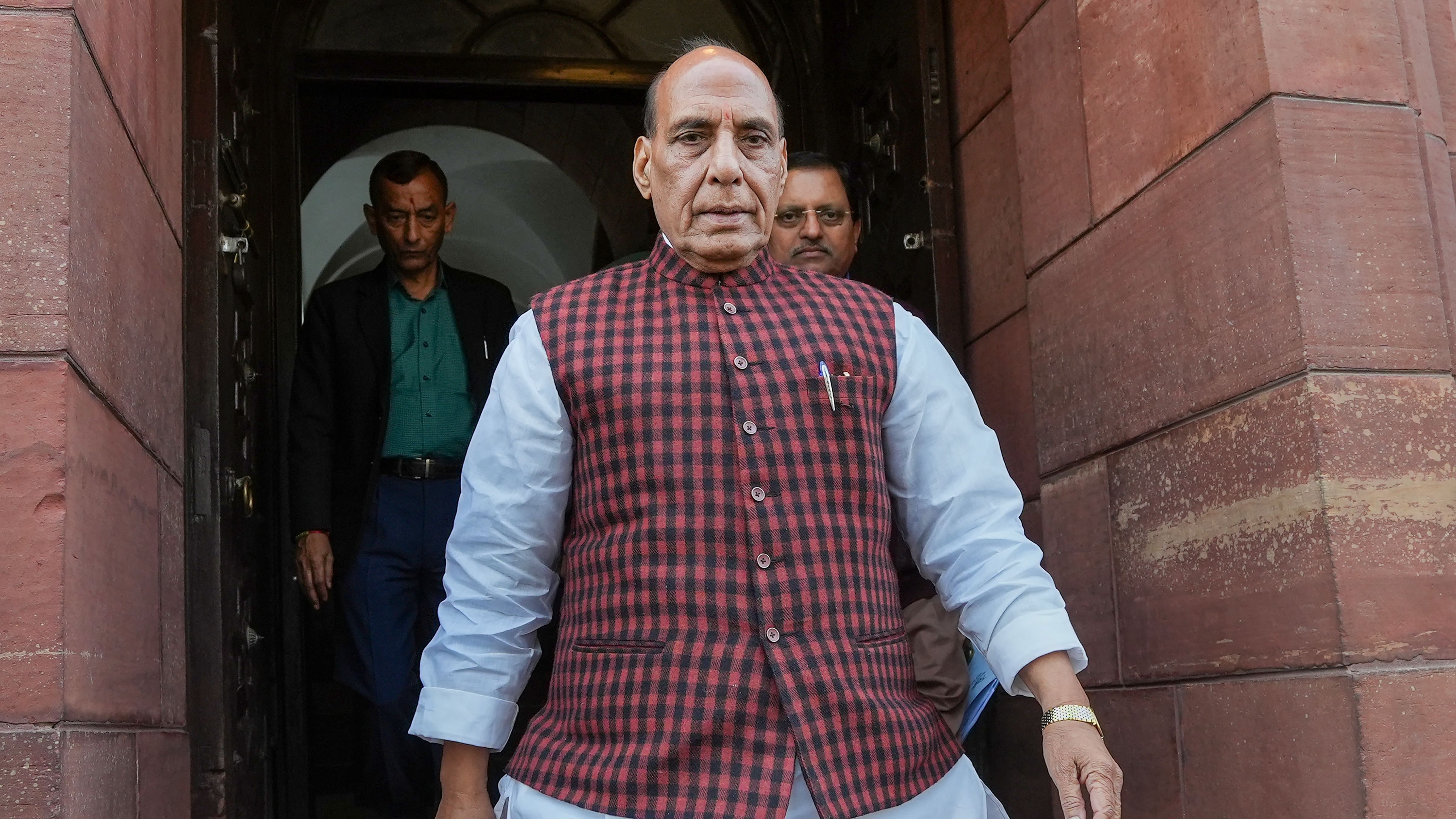 Defence Minister Rajnath Singh. Credit: PTI Photo