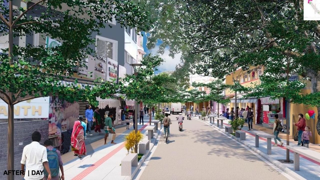 An artist's impression of the new project at VV Puram. Credit: Special Arrangement