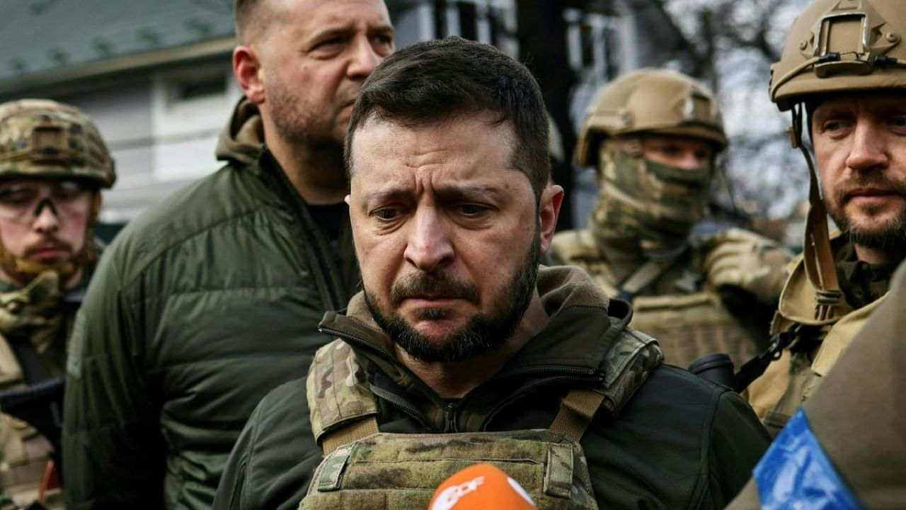 Ukraine's President Volodymyr Zelenskyy. Credit: AFP Photo