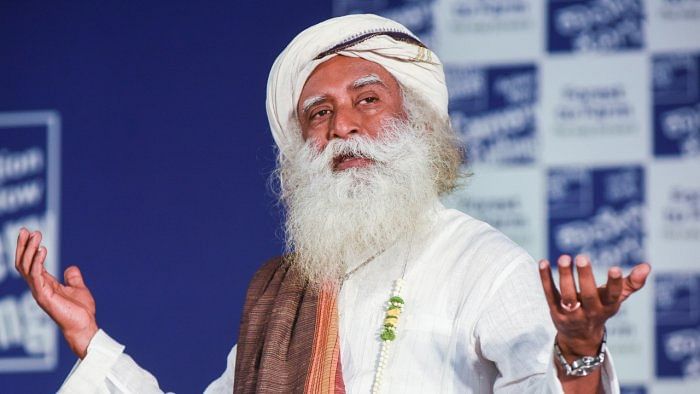 Isha Foundation founder Sadhguru Jaggi Vasudev. Credit: DH File Photo