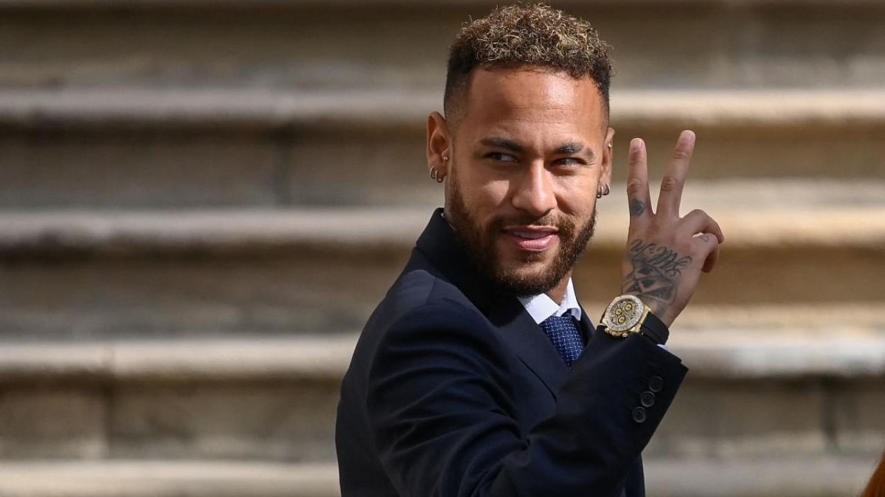 Brazilian football superstar Neymar. Credit: AFP Photo