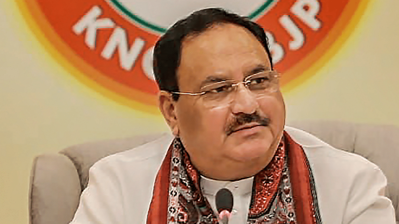 BJP National President J P Nadda. Credit: PTI Photo