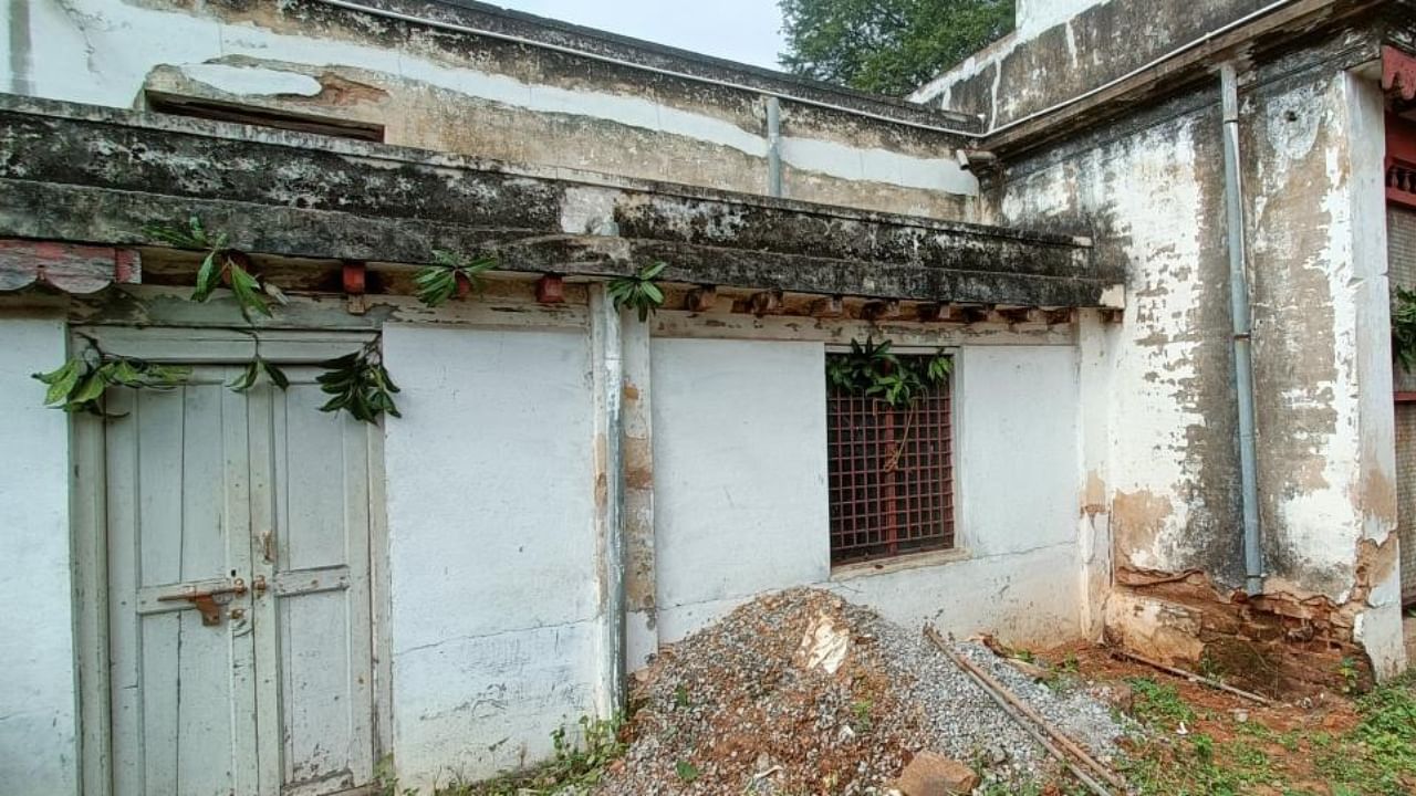 The residence of writer Triveni at Chamarajapuram, Mysuru, that will be turned into a museum. Credit: DH Photo