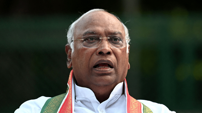 Mallikarjun Kharge. Credit: AFP Photo