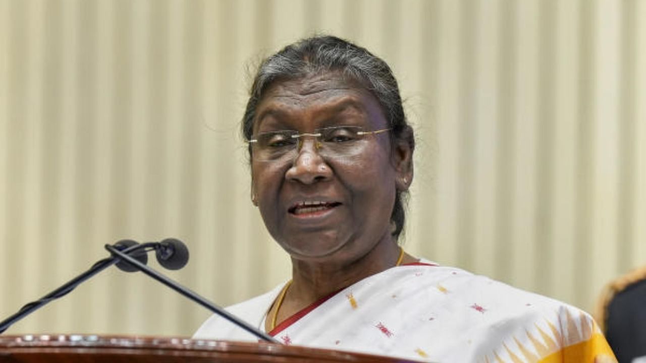 President Droupadi Murmu. Credit: PTI Photo