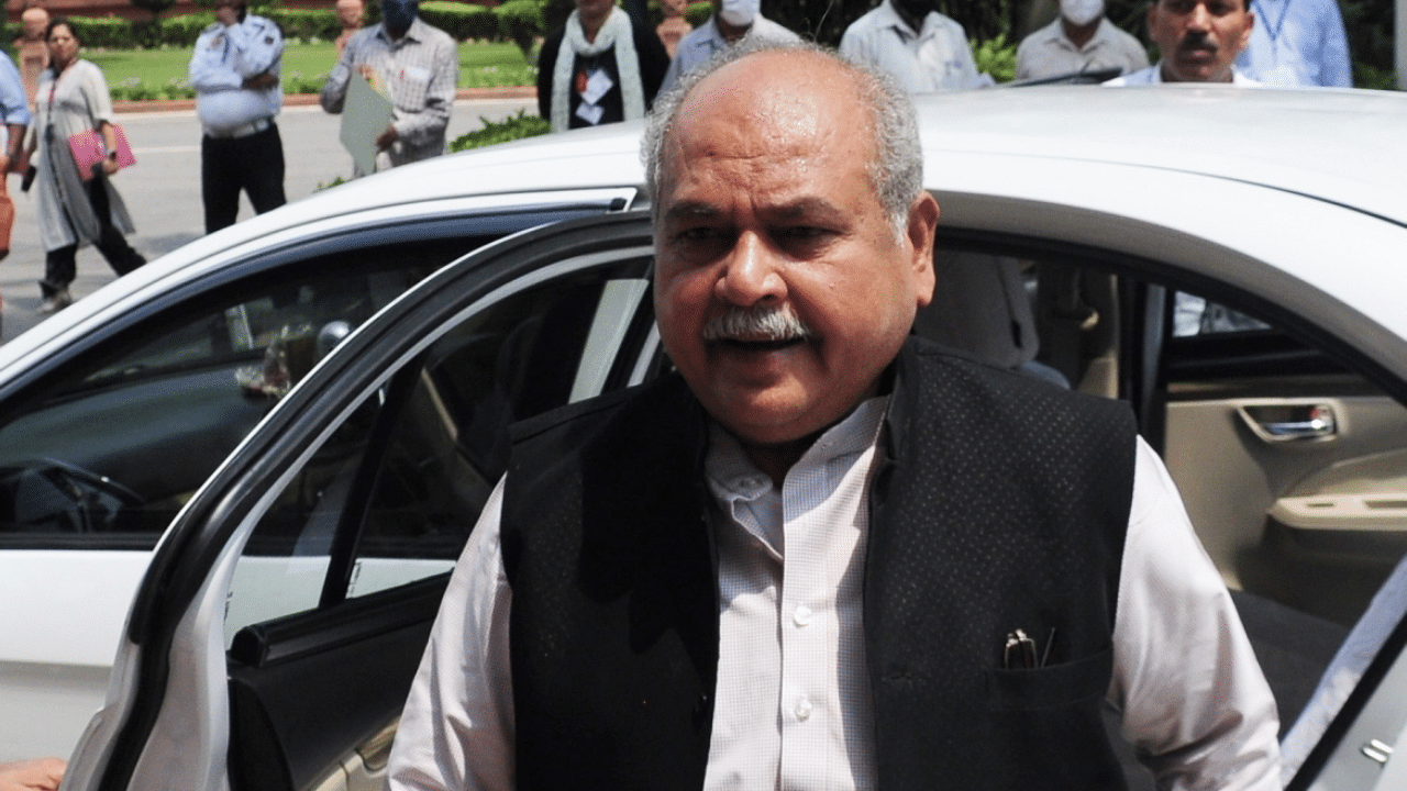 Agriculture Minister Narendra Singh Tomar. Credit: IANS File Photo