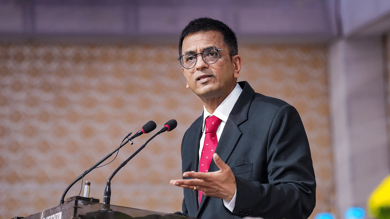 Chief Justice of India (CJI) Justice D Y Chandrachud. Credit: PTI Photo 