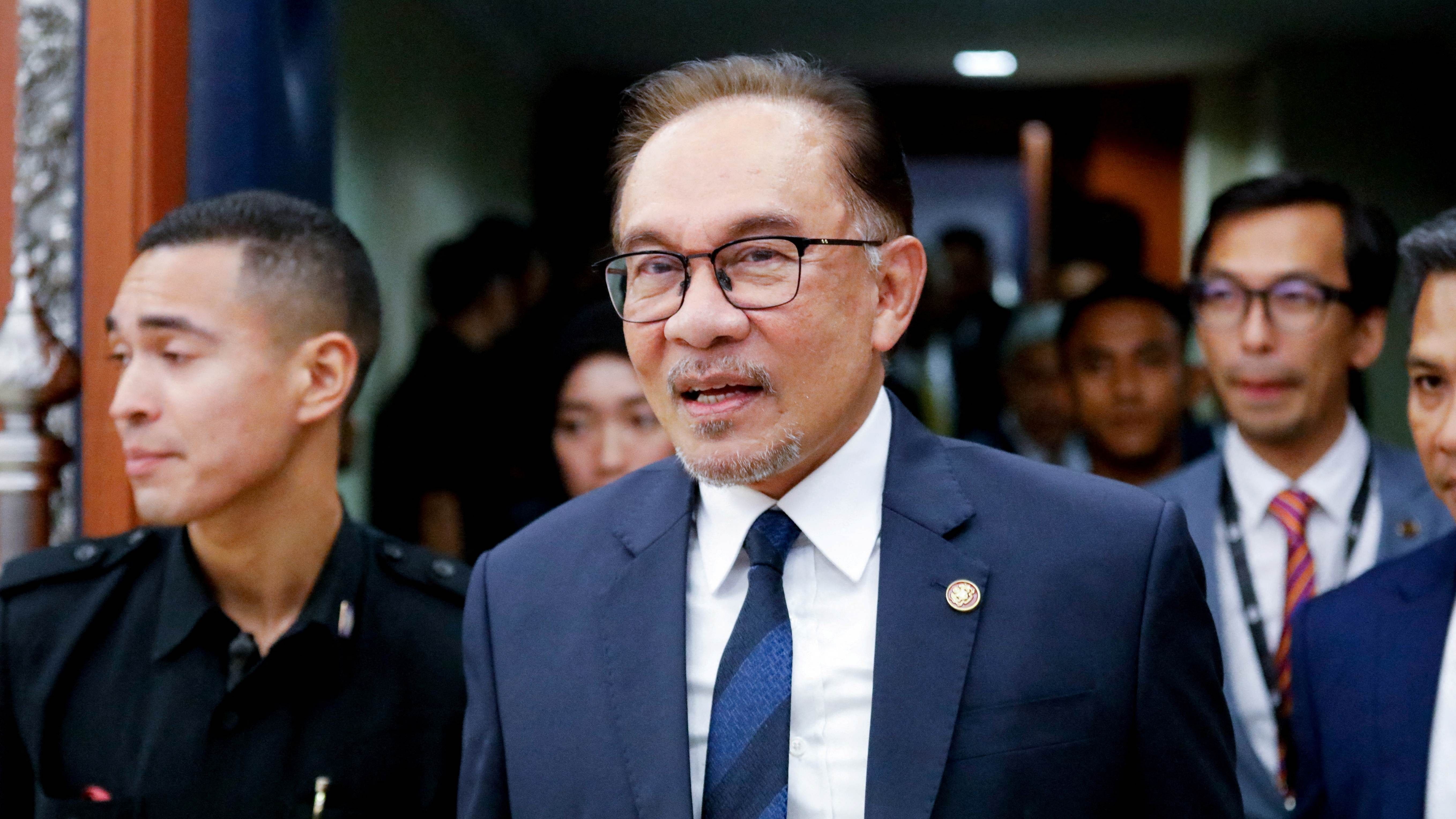 Malaysia's Prime Minister Anwar Ibrahim. Credit: Reuters Photo