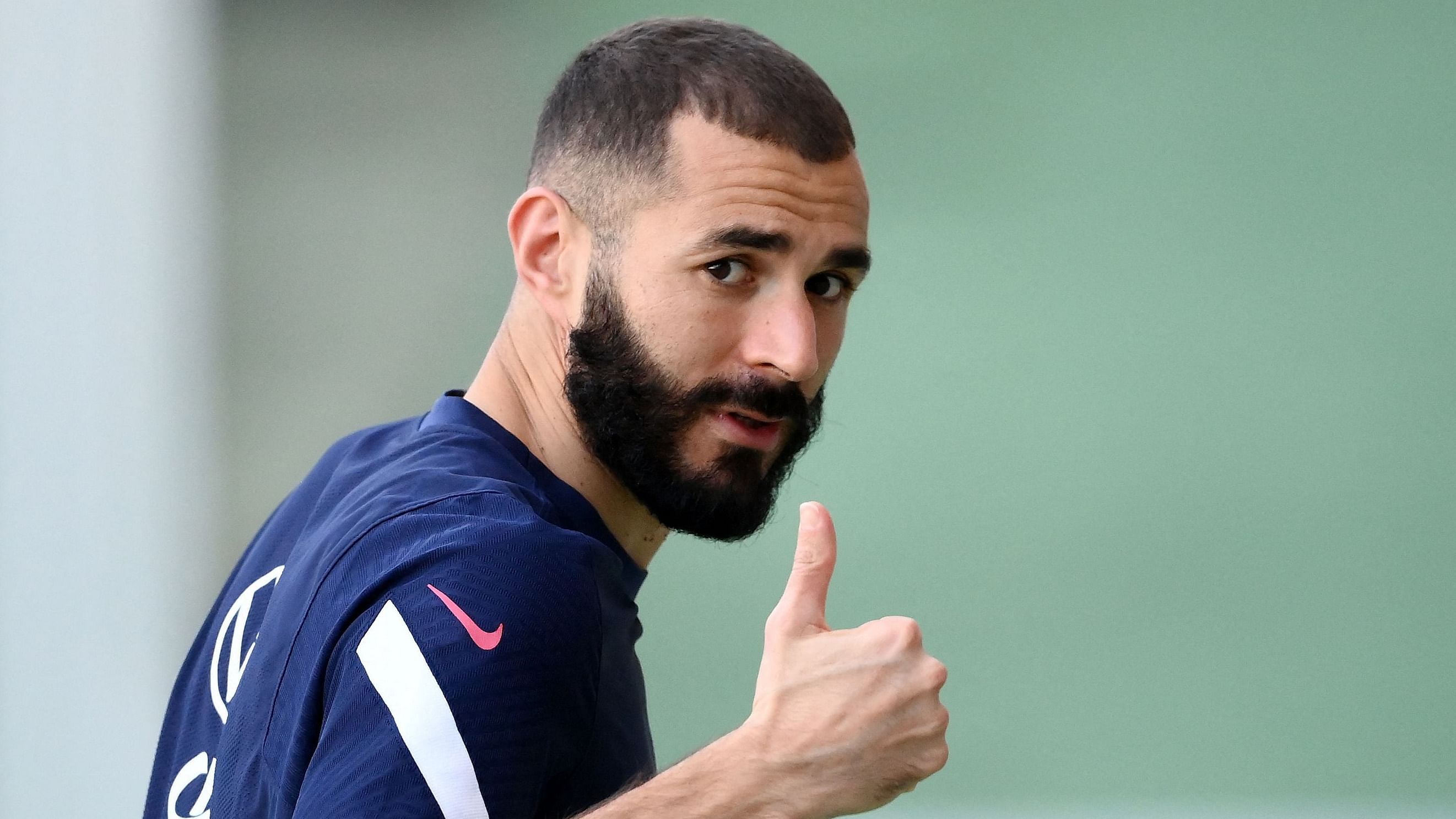 France striker Karim Benzema announced his retirement from international football on his 35th birthday. Credit: AFP Photo