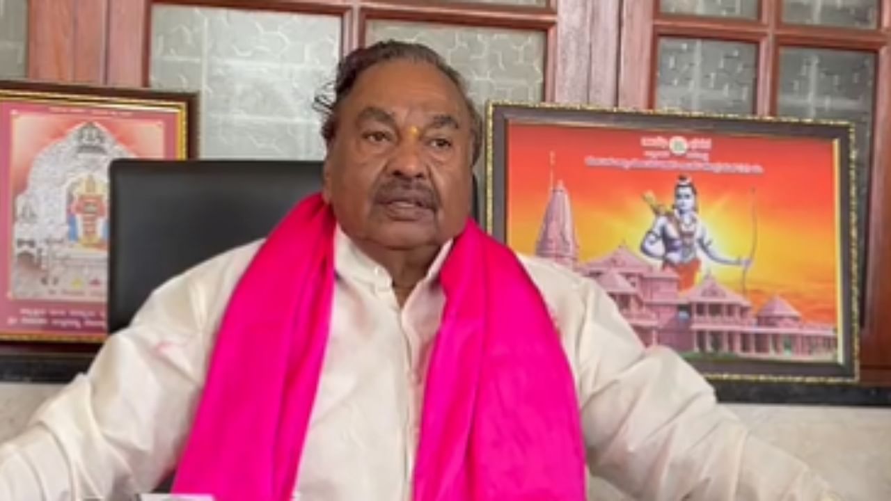 BJP's K S Eshwarappa. Credit: Twitter/ikseshwarappa