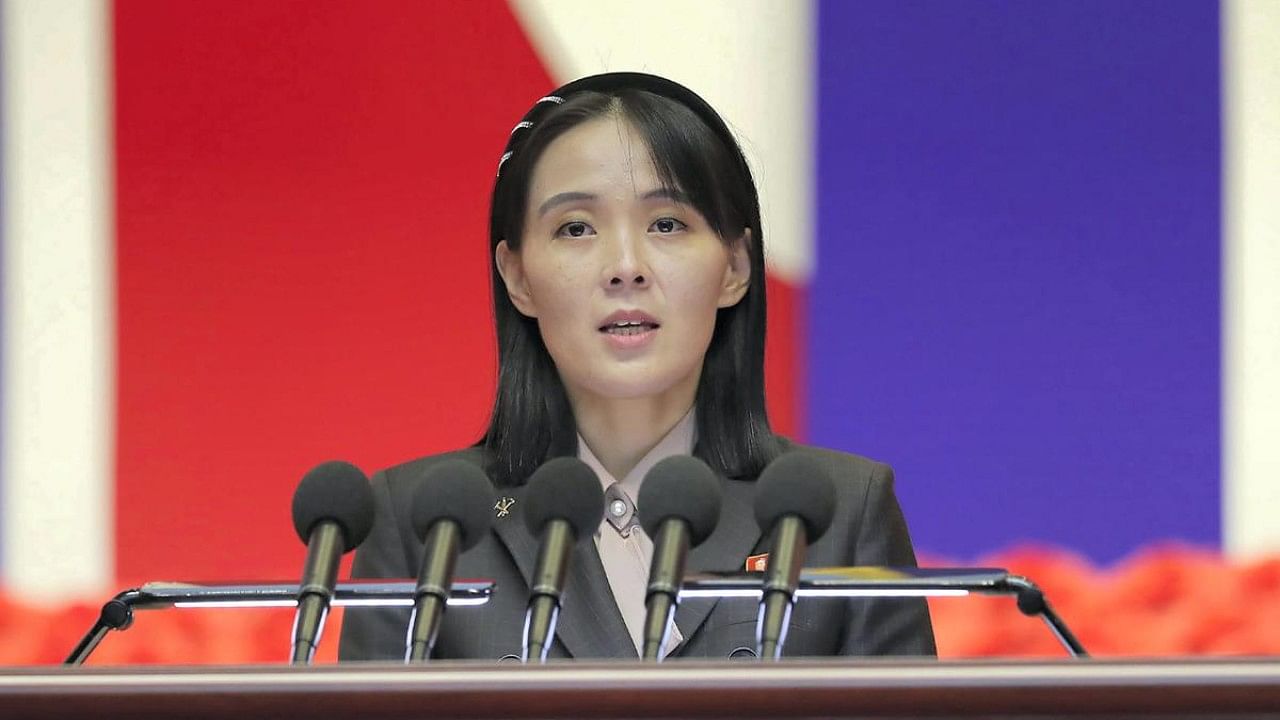 Kim Yo Jong, sister of North Korean leader Kim Jong Un. Credit: AP File Photo