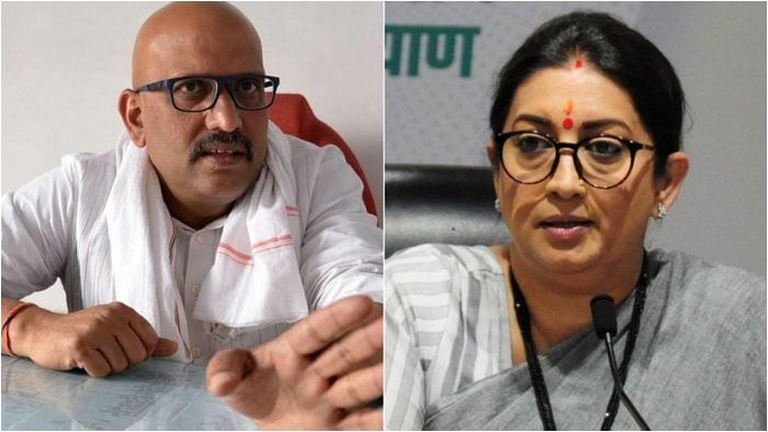 Congress leader Ajay Rai and Union minister Smriti Irani. Credit: DH File and IANS Photos 