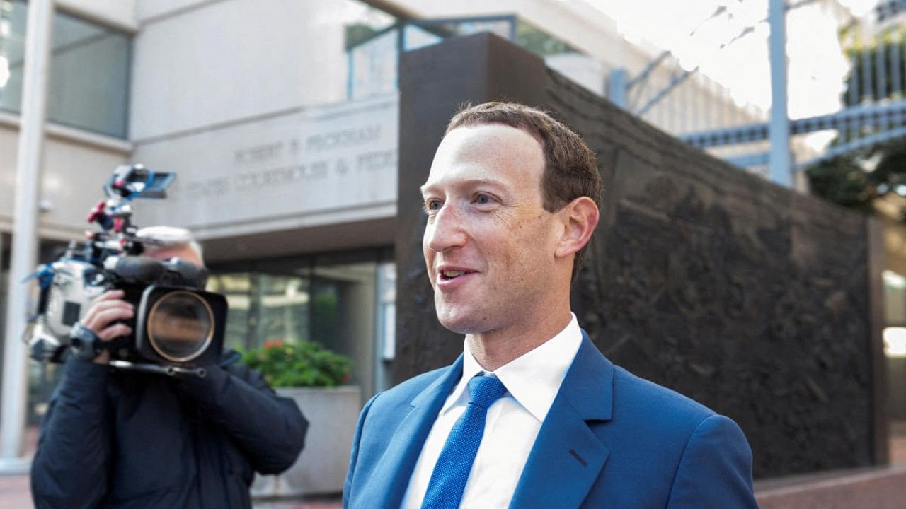 Meta Platforms Chief Executive Mark Zuckerberg. Credit: Reuters Photo