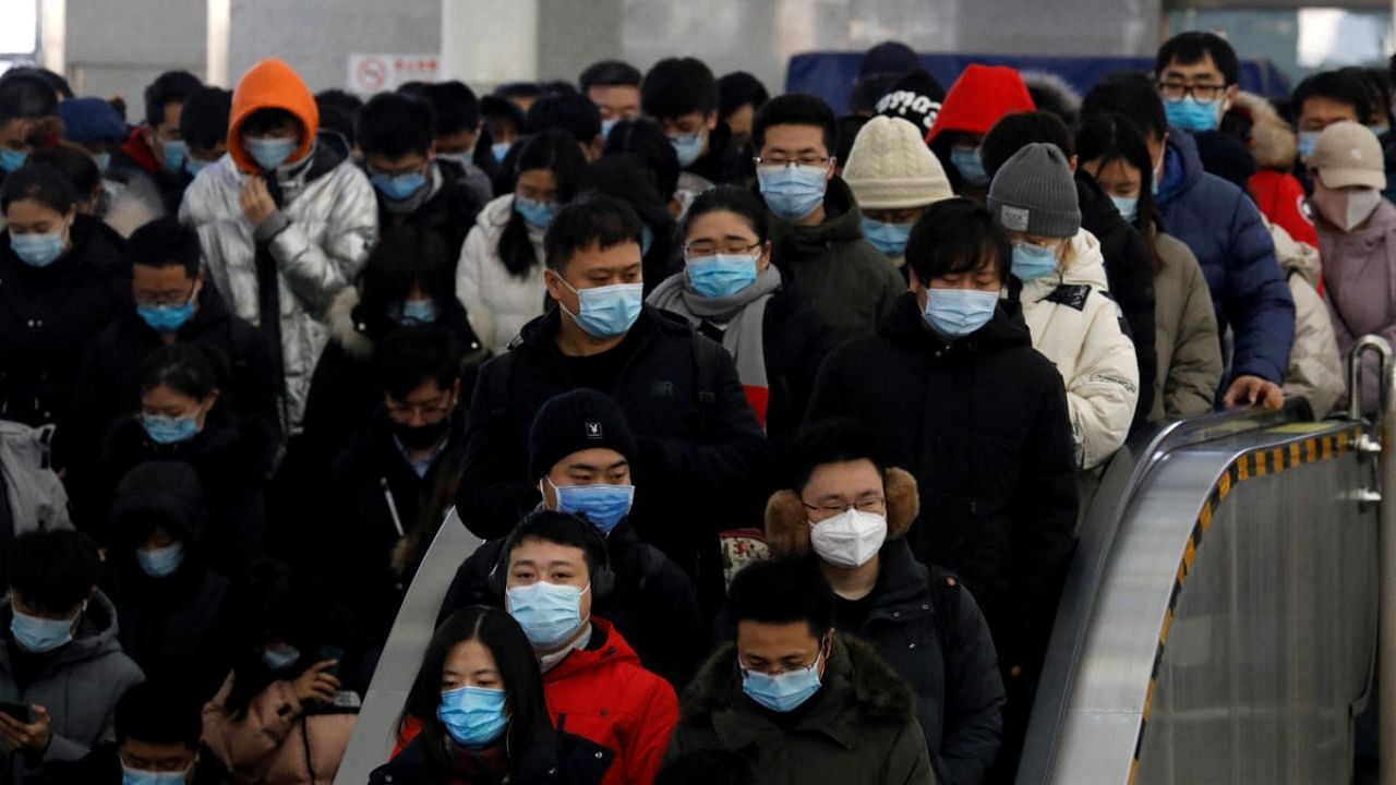Chinese authorities said on Tuesday that only those who had directly died of respiratory failure caused by the virus would now be counted under Covid death statistics. Credit: Reuters Photo