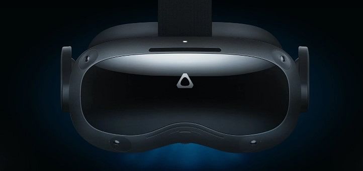 HTC's Vive Focus 3 series VR headset. Credit: HTC