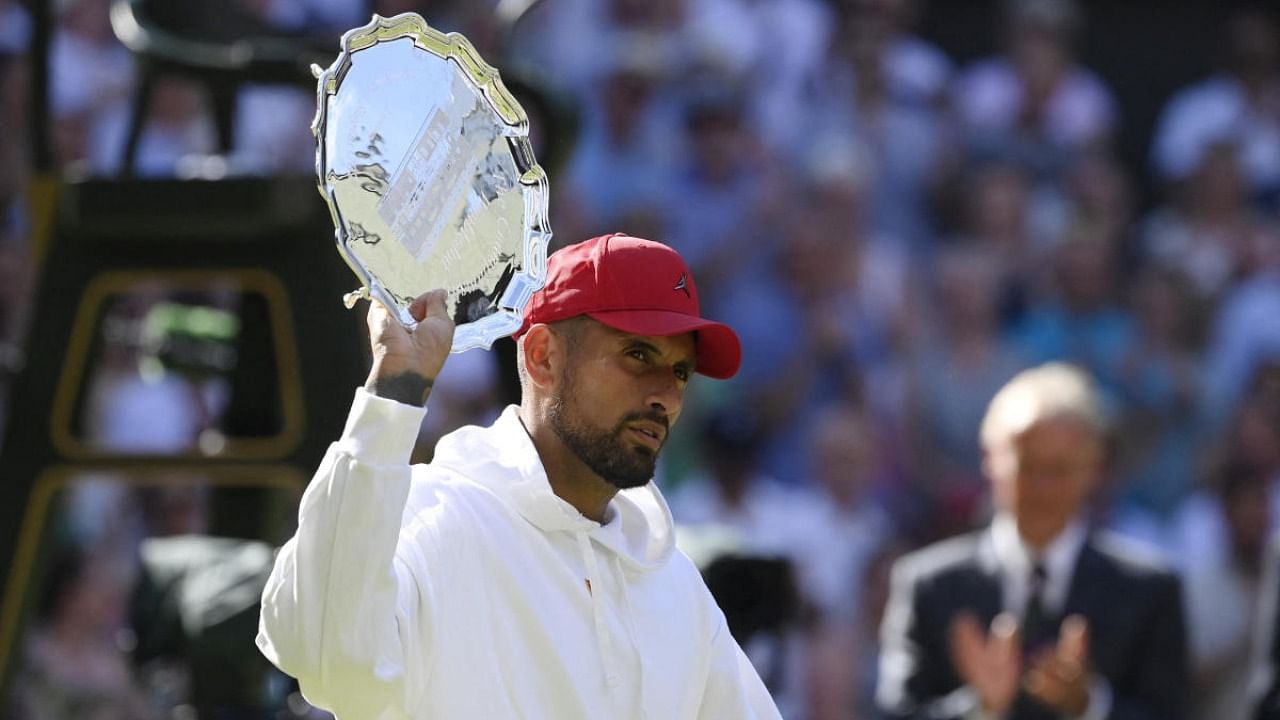 Nick Kyrgios. Credit: Reuters file photo